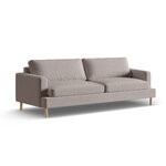 Диван «Алия» бетон, бархат