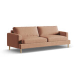 Диван «Алия» медовый, бархат