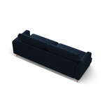 Диван «Алия» темно-синий, бархат