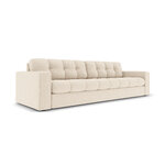 Sofa (justin) micadon limited edition light beige, structured fabric