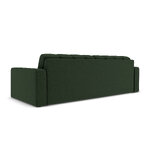 Sofa (justin) micadon riboto leidimo tamsiai žalias, struktūrinis audinys