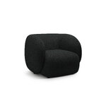 Кресло &#39;Кейт&#39; черное, букле