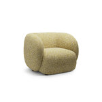 Чехол для кресла, подсолнух, меланж, структурированная ткань