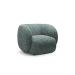 Кресло «Кейт» синий меланж, структурированная ткань