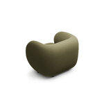 Чехол для кресла зеленый, бархат