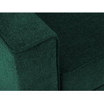 Кресло Dunas, (микадони для дома) зеленый цвет, структурная ткань, золотой металл