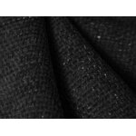 Bed (miley) black, chenille, 140x200