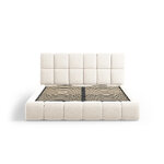 Bellis sänky vaalea beige, sametti, 100x160x220