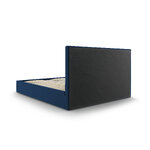 Bed phaedra, (micadoni home) deep blue, velvet, 140x200