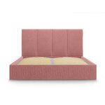 Pyla bed, (micadoni home) pink, velvet, 140x200