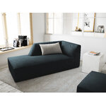 Chaise longue ruby, (micadon home) blue, velvet, left