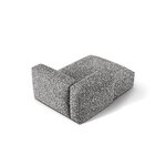 Sofa module 'martina' graphite, boucle