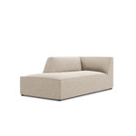 Lepotuoli rubiini, (micadoni home) beige, sametti, vasen