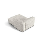 Диванный модуль &quot;Мартина&quot; серо-бежевый меланж, букле