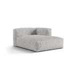 Dīvāna modulis 'martina' sudraba, bubulis