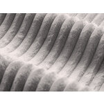 Угловой диван «Мартина» светло-серый, вельвет