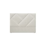 Headboard arkose, (micadoni home) beige, velvet, 140