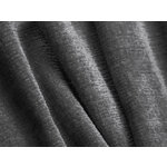 Corner sofa &#39;jenny&#39; dark grey, chenille, left