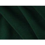 Угловой диван «Ада», бутылочно-зеленый, бархат, левый