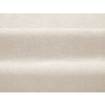 Угловой диван «Ада» цвета слоновой кости, структурированная ткань, левый