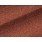 Угловой диван «Бэми» коралловый, структурированная ткань, левый