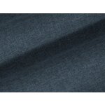 Угловой диван «Бэми» темно-синий, структурированная ткань, левый