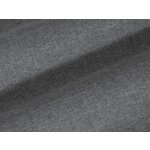 Угловой диван «Бэми» серый, структурированная ткань, левый