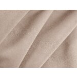 Corner sofa 'bemy' beige, velvet, left