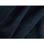 Corner sofa 'bemy' royal blue, velvet, left