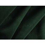 Corner sofa 'bemy' bottle green, velvet, left