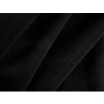 Corner sofa 'bemy' black, velvet, left