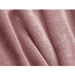 Угловой диван «Дженни» розовый, шенилл, левый