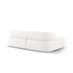 Corner sofa &#39;jenny&#39; ivory, boucle, left