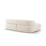 Boucle corner sofa &#39;jenny&#39; beige, boucle, left