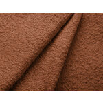 Подушка «Мак» терракота, букле