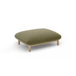 Armchair 'ada' light green, velvet