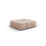 Tumba &#39;serena&#39; beige, velvet