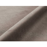 Угловой диван «Алия» бетон, бархат, правый