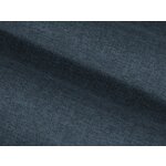 Угловой диван «Бэми» темно-синий, структурированная ткань, правый