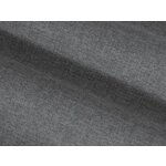 Угловой диван «Бэми», серый, структурированная ткань, правый