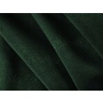 Угловой диван «Бэми», бутылочно-зеленый, бархат, правый