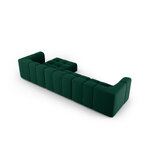 Modular corner sofa &#39;serena&#39; bottle green, velvet, better