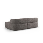 Corner sofa &#39;jenny&#39; grey, boucle, right