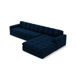 Corner sofa (justin) micadon limited edition deep blue, velvet, better