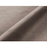 Corner sofa &#39;eden&#39; concrete, velvet, right