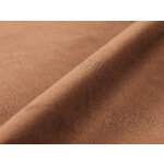 Corner sofa &#39;eden&#39; honey, velvet, right