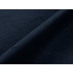 Corner sofa &#39;eden&#39; dark blue, velvet, right