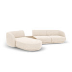 Modulaarinen sohva &#39;miley&#39; vaalea beige, chenille, vasen