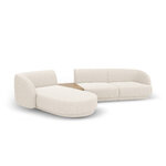 Modulaarinen sohva &quot;miley&quot; beige, boucle, vasen