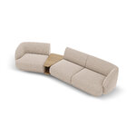 Modulaarinen sohva &#39;miley&#39; beige, chenille, vasen